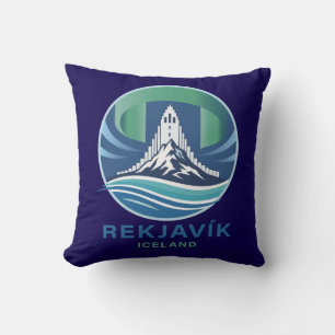 Reykjavik Iceland Europe Cushion