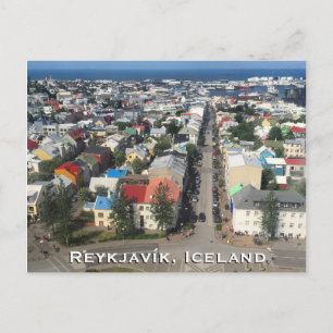 Reykjavík, Iceland Postcard