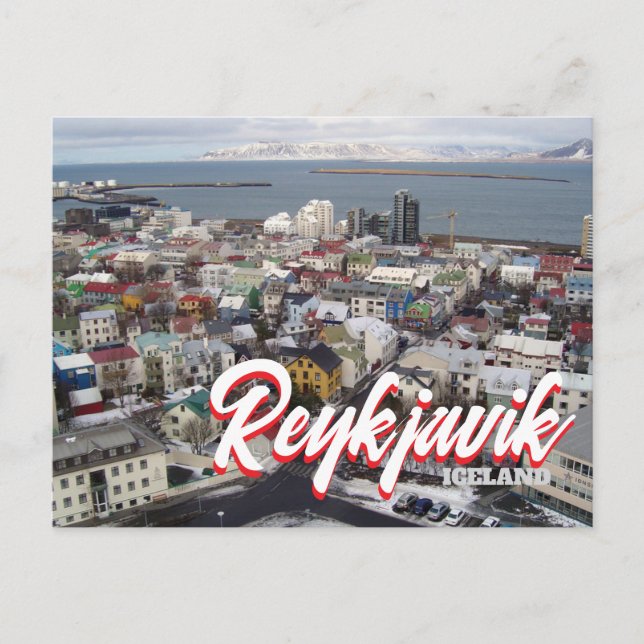Reykjavik Iceland Postcard (Front)
