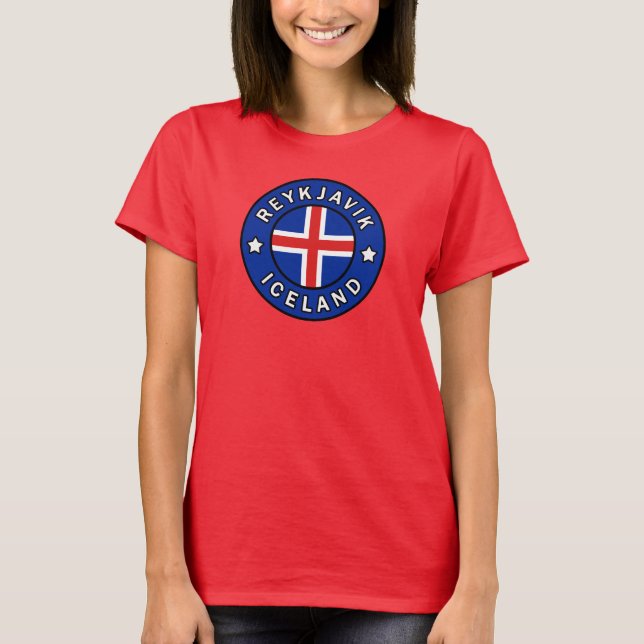 Reykjavik Iceland T-Shirt (Front)