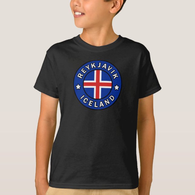 Reykjavik Iceland T-Shirt (Front)