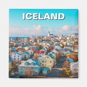 Reykjavík Iceland Travel Magnet