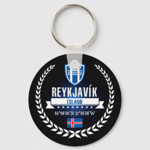 Reykjavík Key Ring