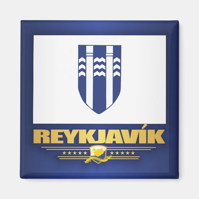 Reykjavik Magnet (Front)