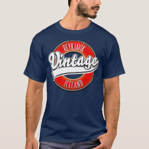 Reykjavk Iceland vintage logo T-Shirt