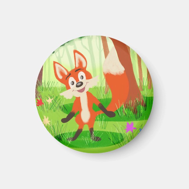 Reynard the Fox Magnet (Front)