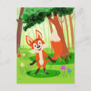 Reynard the Fox Postcard
