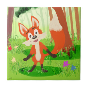 Reynard the Fox Tile