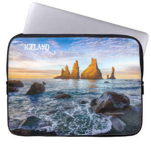 Reynisfjara Beach, Iceland Laptop Sleeve