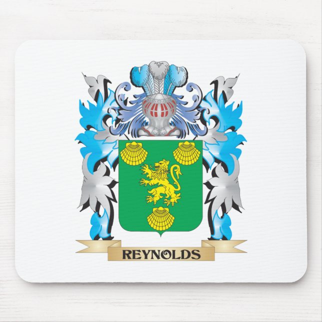 Reynolds Coat of Arms - Family Crest Mouse Pad (Front)