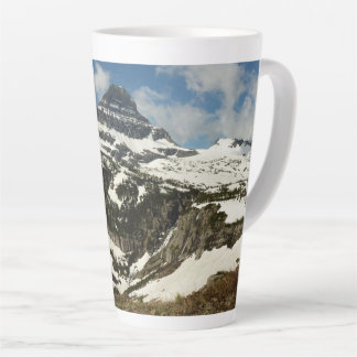Reynolds Mountain from Logan Pass at Glacier Park Latte Mug