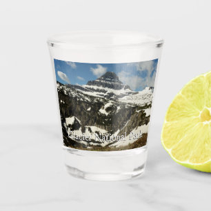 Reynolds Mountain from Logan Pass at Glacier Park Shot Glass