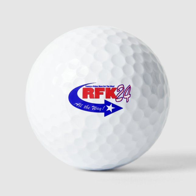 RFK ALL THE WAY 2024  GOLF BALLS (Front)