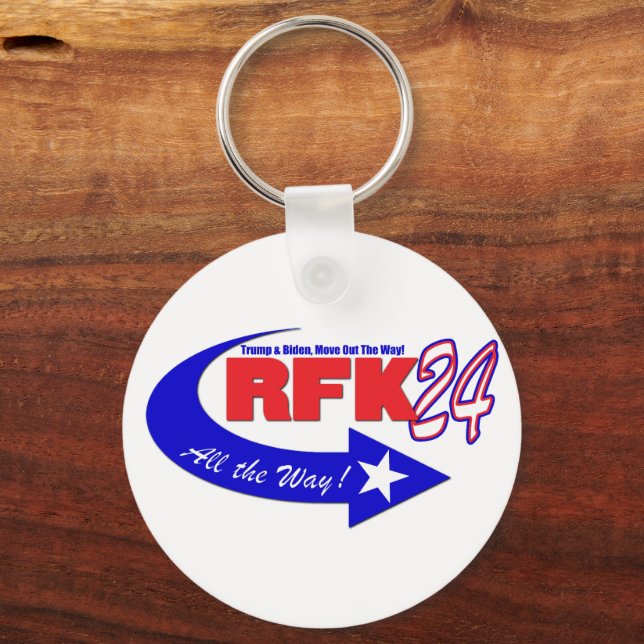 RFK ALL THE WAY 2024  KEY RING (Front)