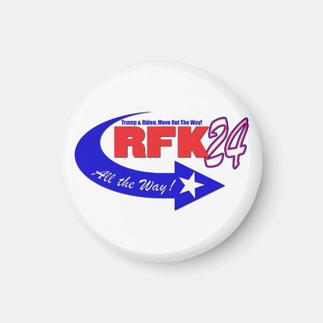 RFK ALL THE WAY 2024  MAGNET (Front)