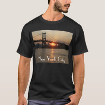 "RFK Bridge at Sunset" New York City Tee
