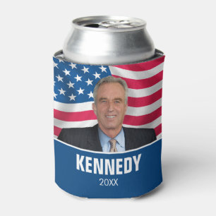 RFK JR - Robert Kennedy Photo 2024 Can Cooler