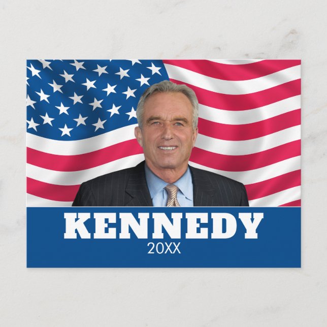 RFK JR - Robert Kennedy Photo 2024 Postcard (Front)