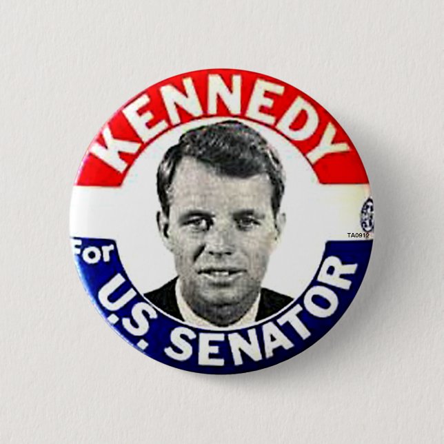 RFK Senator - Button (Front)