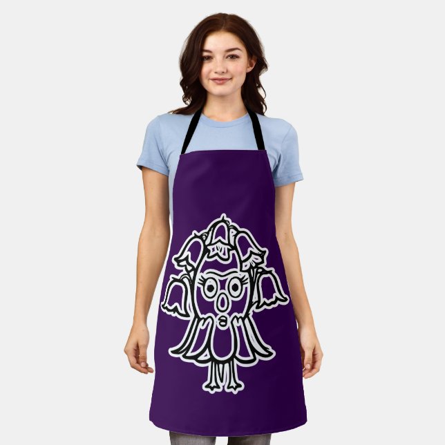 RG RA Egg Art Apron (Worn)