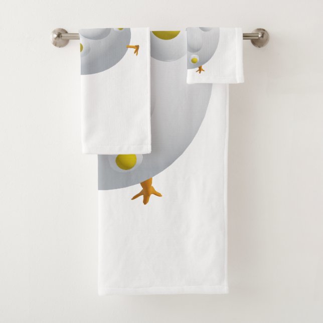 RG RA Egg Art Bath Towel Set (Insitu)