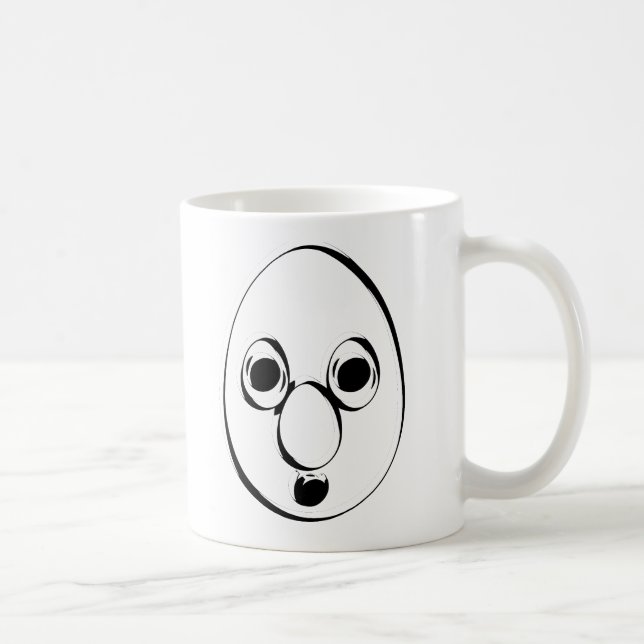 RG RA Egg Art Coffee Mug (Right)