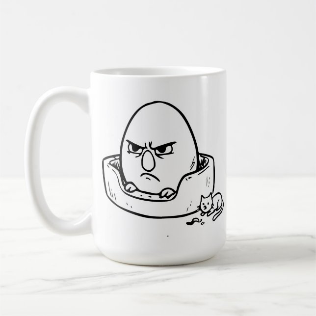 RG RA Egg Art Coffee Mug (Left)