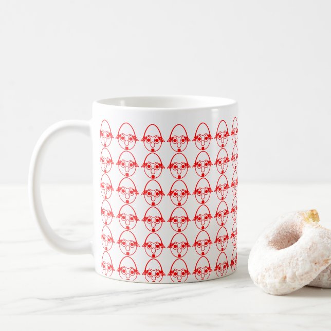 RG RA Egg Art Coffee Mug (With Donut)