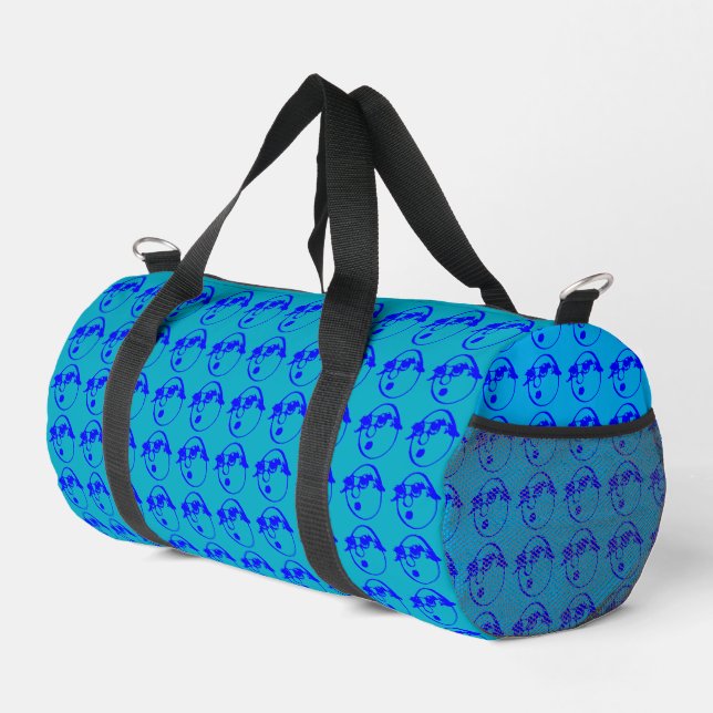 RG RA Egg Art Duffle Bag (Right Corner)