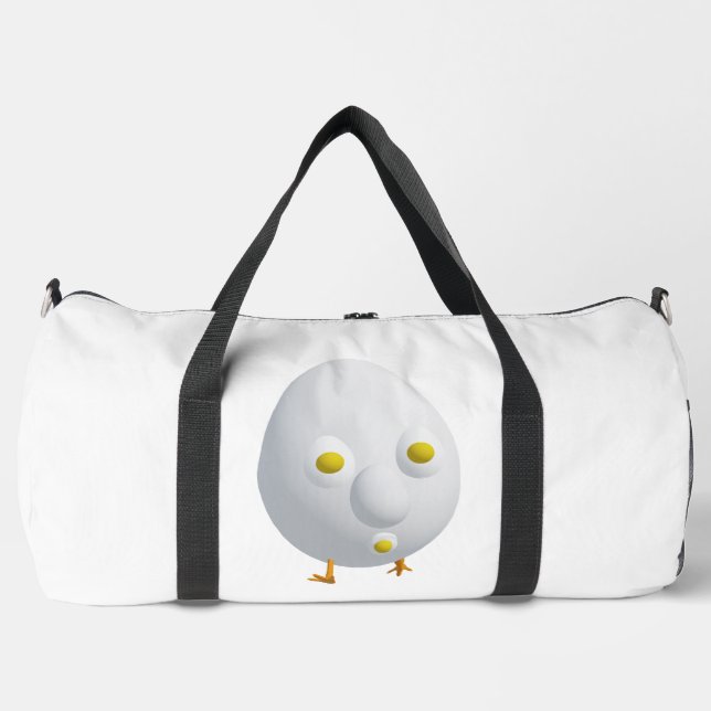 RG RA Egg Art Duffle Bag (Front)