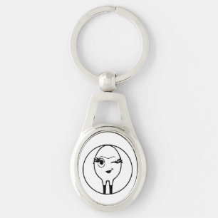 RG RA Egg Art Key Ring