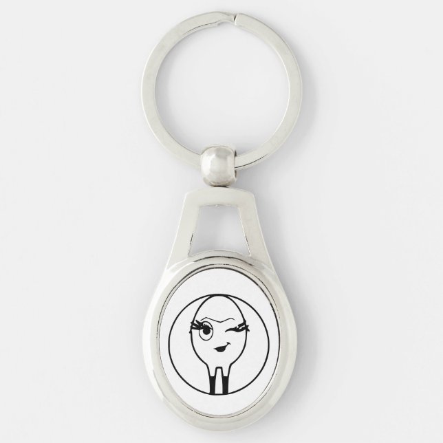 RG RA Egg Art Key Ring (Front)
