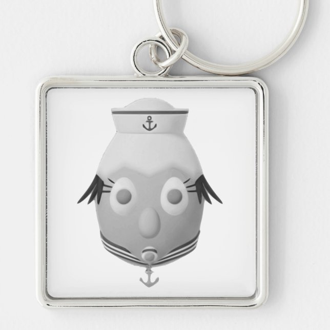 RG RA Egg Art Key Ring (Front)