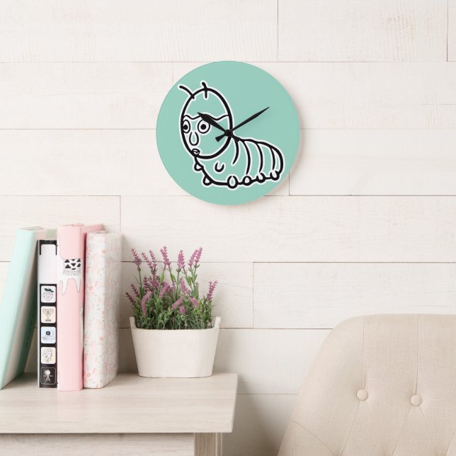 RG RA Egg Art Large Clock (Reading Room)