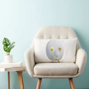 RG RA Egg Art Lumbar Cushion