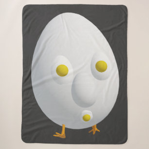 RG RA Egg Art Sherpa Blanket