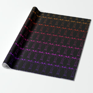 RG RA Egg Art Wrapping Paper