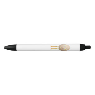 RG & RA Quirky Egg Character Cute Design Black Ink Pen