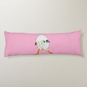 RG & RA Quirky Egg Character Cute Design Body Cushion