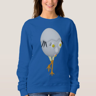 RG & RA Quirky Egg Character Cute Design Sweatshirt