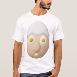 RG & RA Quirky Egg Character Cute Design  T-Shirt
