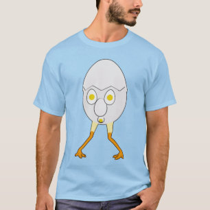 RG & RA Quirky Egg Character Cute Design T-Shirt