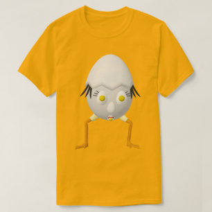 RG & RA Quirky Egg Character Cute Design T-Shirt