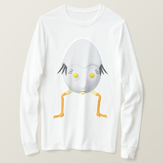 RG & RA Quirky Egg Character Cute Design T-Shirt