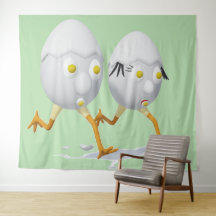 RG & RA Quirky Egg Character Cute Design