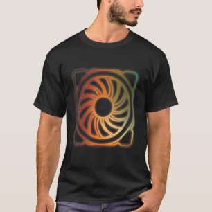 Rgb Case Fan Modding A Pc Masterrace Gaming Comput T-Shirt