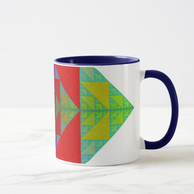RGB Sierpinski Square Mug (Right)