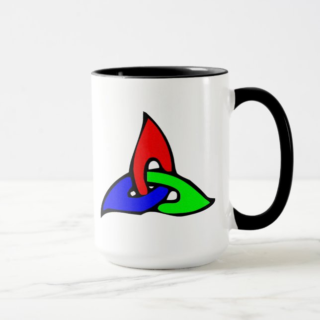 RGB triskelion Mug (Right)