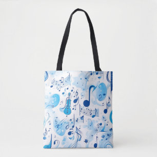 Rhapsody in Blue Tote Bag