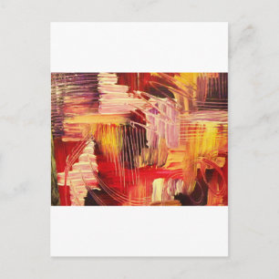 RHAPSODY IN MAGENTA POSTCARD